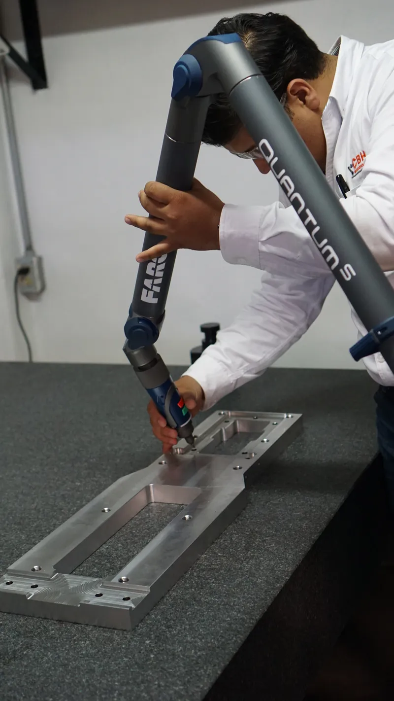 Medición con brazo Faro