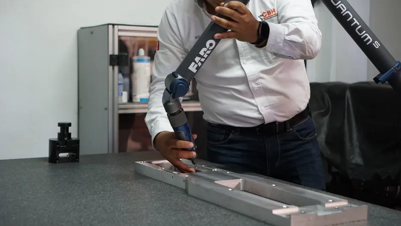 Medición con brazo Faro